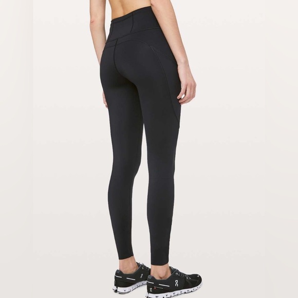 lululemon athletica Pants - Lululemon fast and free black leggings